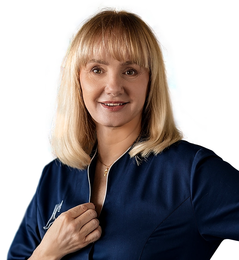 dr n. med. Misiak Małgorzata- anestezjolog pracująca w Klinice Flebologii.