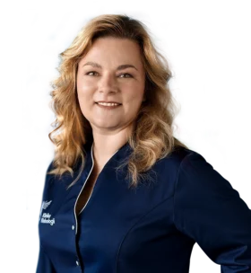 Dr Olga Stańkowska - anestezjolog z Kliniki Flebologii w Warszawie (najlepszej kliniki żylnej w Polsce).