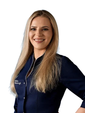 Ewa Rostek - pielęgniarka z Kliniki Flebologii w Warszawie.