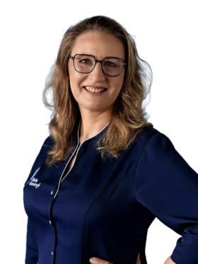 Ewa Wójcik - pielęgniarka z Kliniki Flebologii w Warszawie.