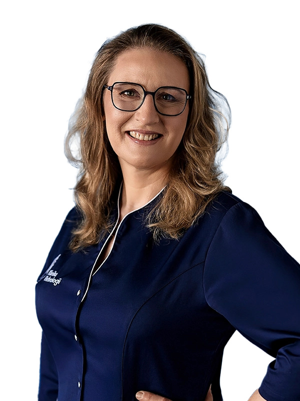 Ewa Wójcik - pielęgniarka z Kliniki Flebologii w Warszawie.