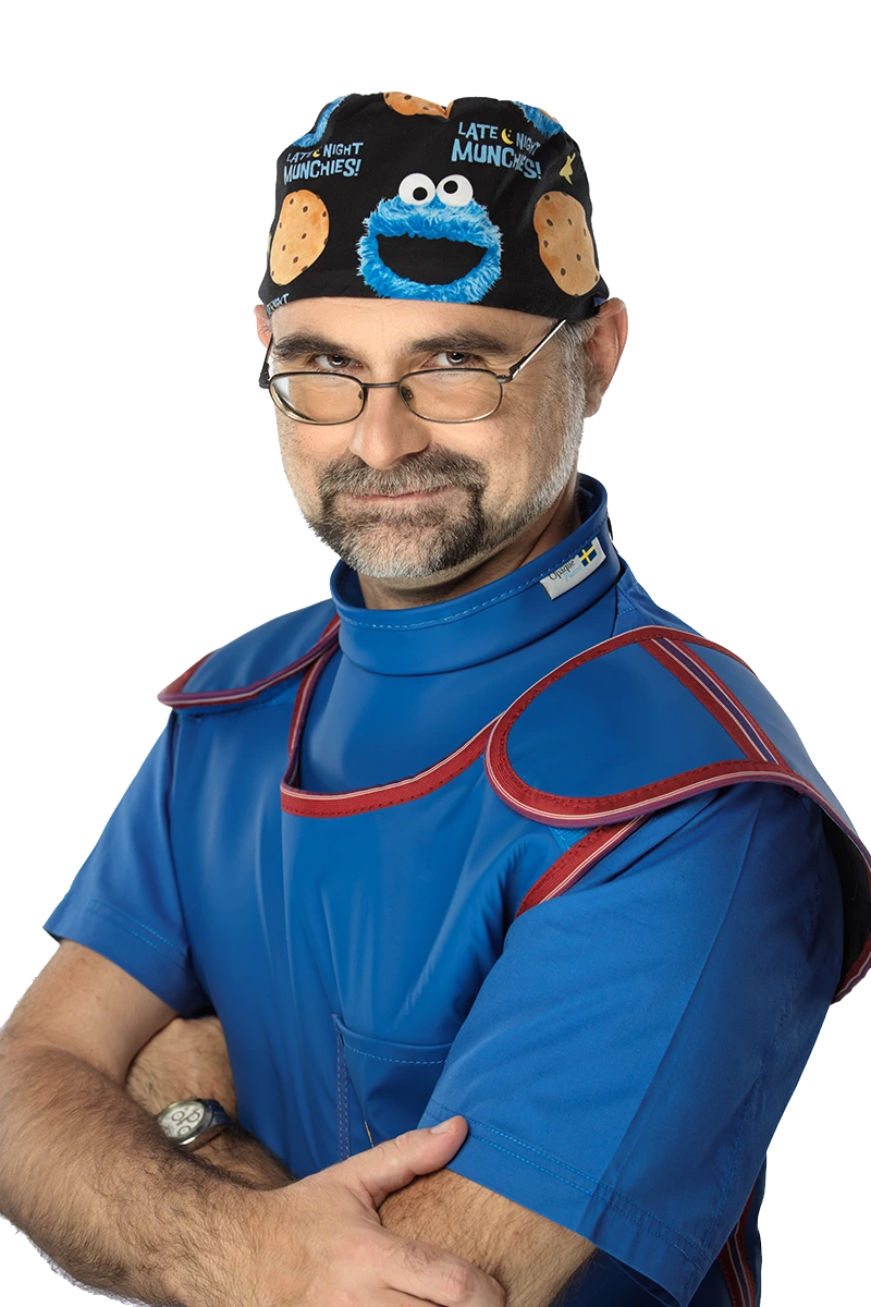 Dr hab. n. med. Tomasz Grzela o leczeniu obrzęków przy użyciu presoterapii.