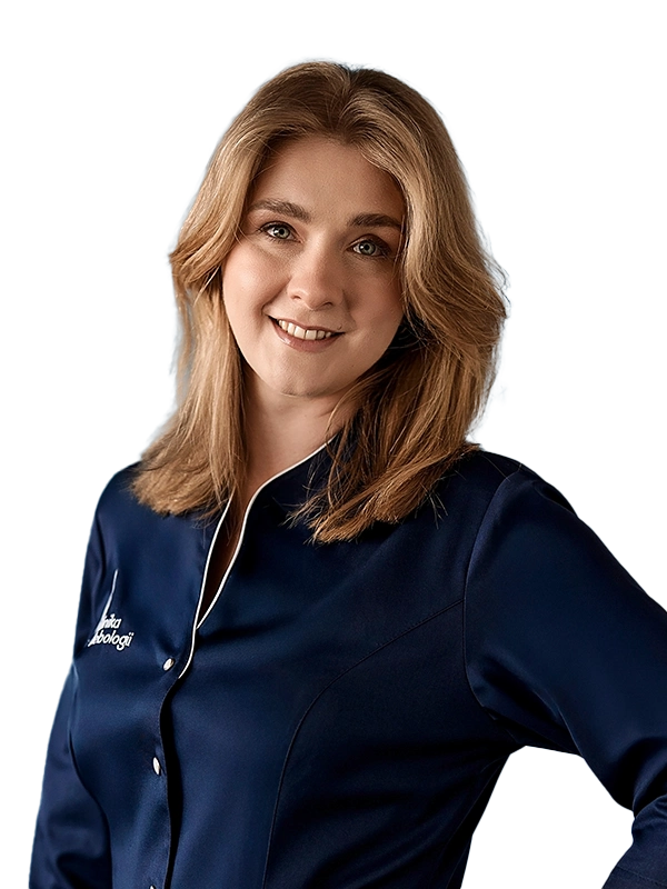 Monika Czyż - pielęgniarka z Kliniki Flebologii w Warszawie.